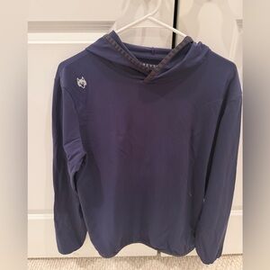 Greyson Navy Hoodie with Subtle Logo